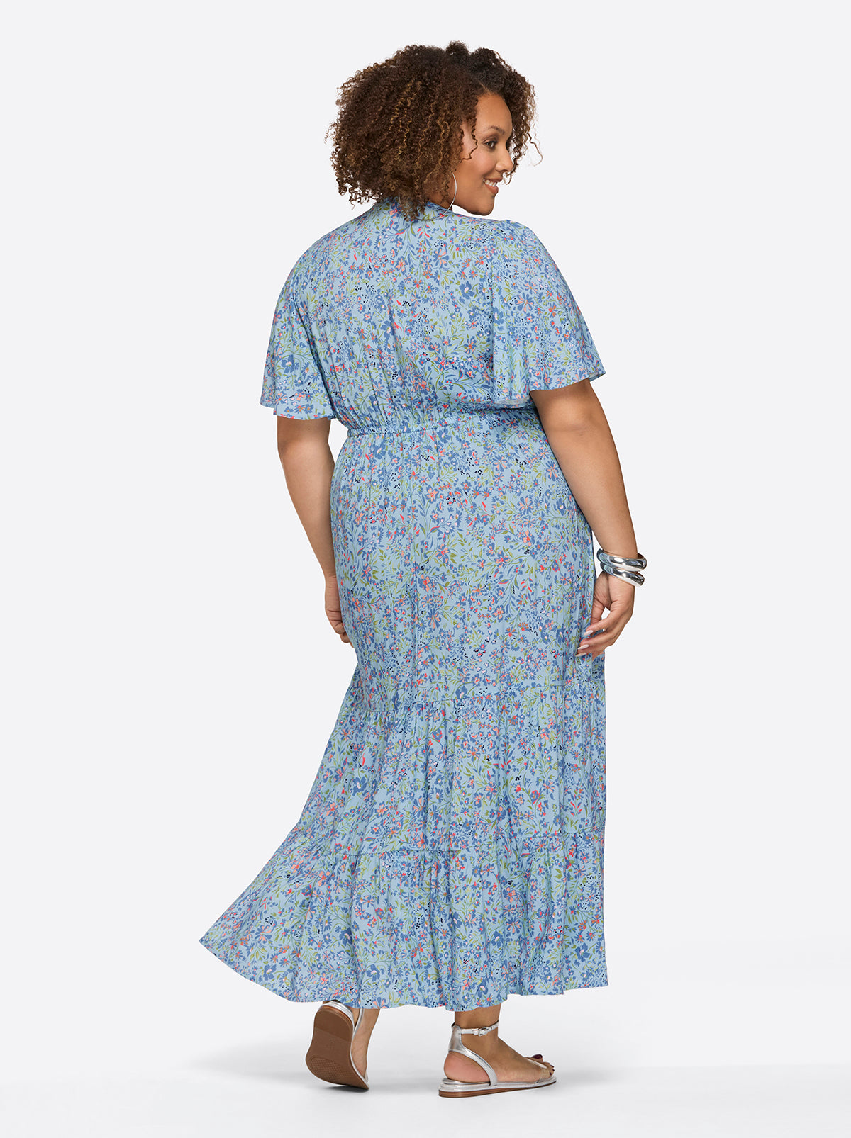 Jessica Simpson Women Naomi Dress in Decorative Blossoms