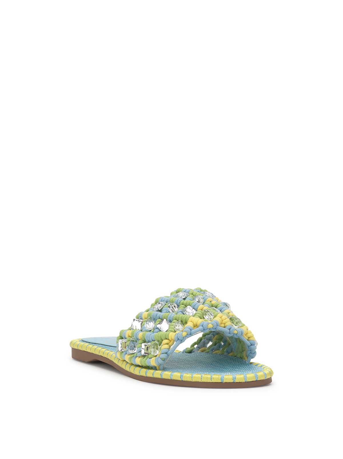 Jessica Simpson Women Brennara Flat Sandal in Chambre