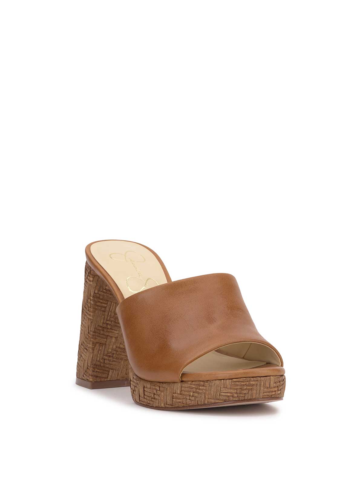 Jessica Simpson Women Kameena Mule Platform in Brown Sugar
