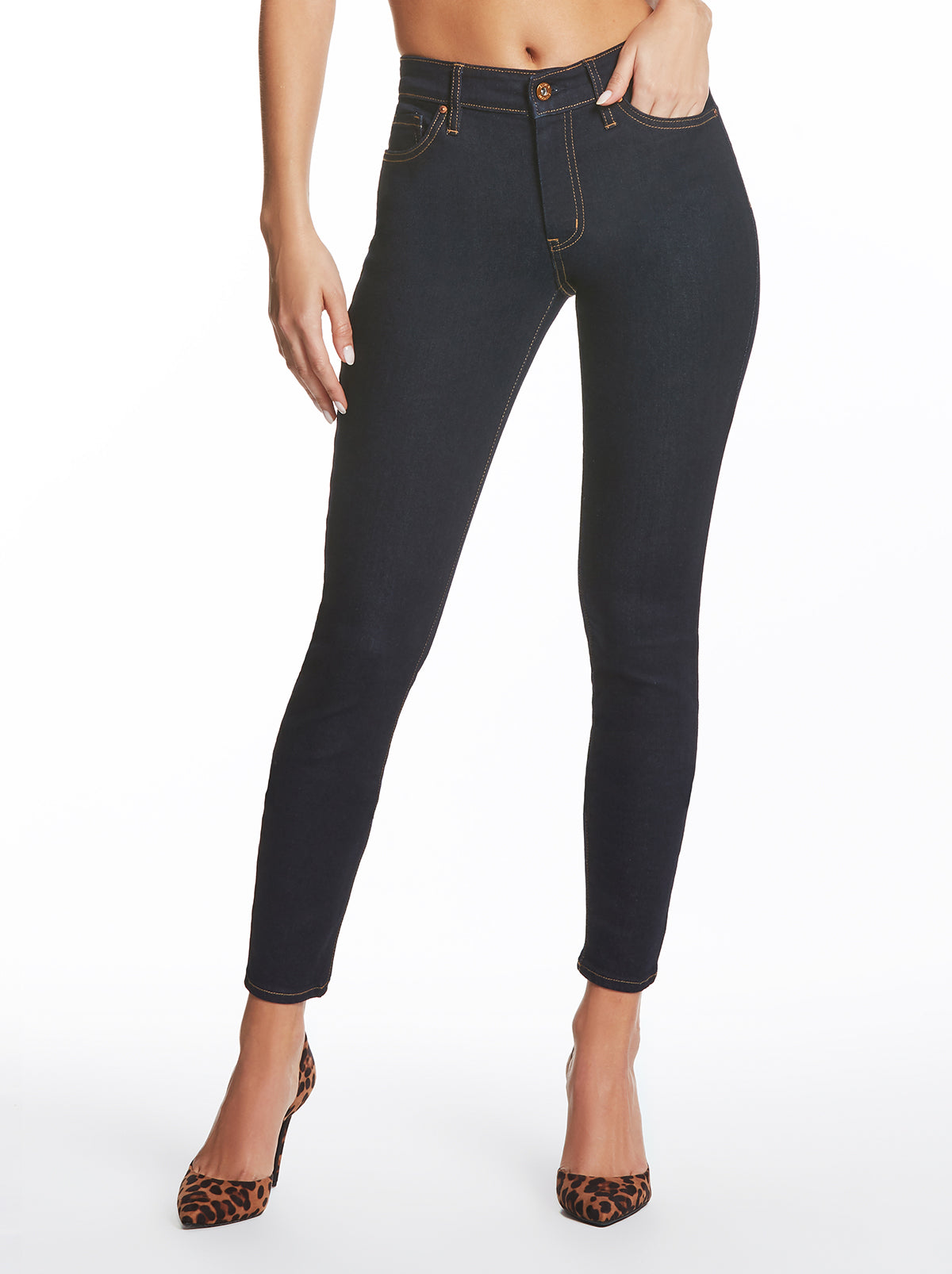 Jessica Simpson Women Adored High Rise Skinny Jean in Rustin