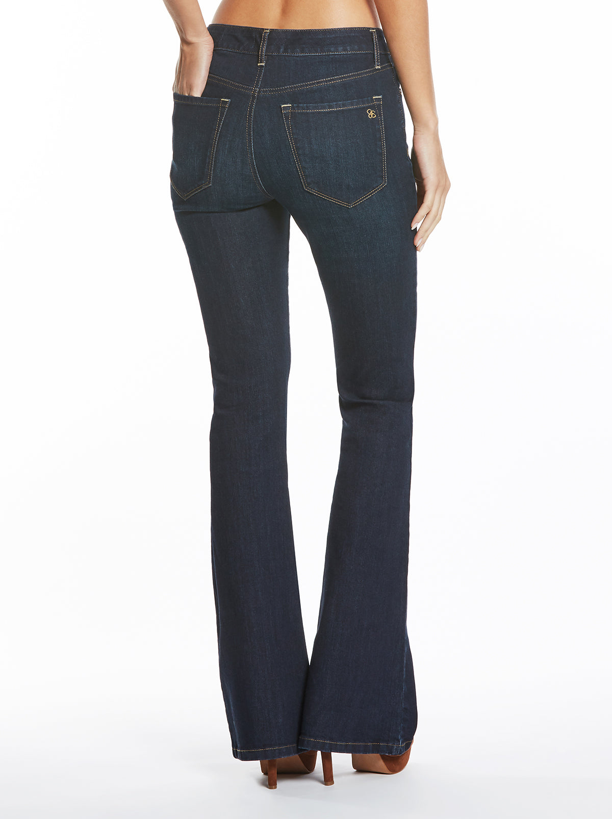 Jessica Simpson Women Adored High Rise Flare in Flawless