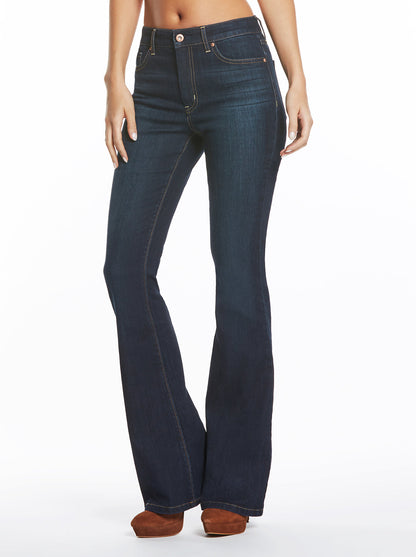 Jessica Simpson Women Adored High Rise Flare in Flawless