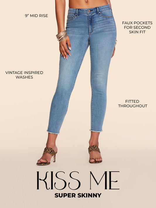 Jessica Simpson Women Kiss Me Skinny Jeans in Premium
