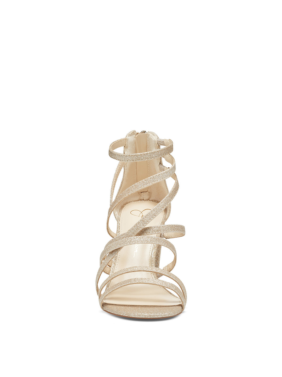 Jessica Simpson Women Stassey Sandal in Champagne