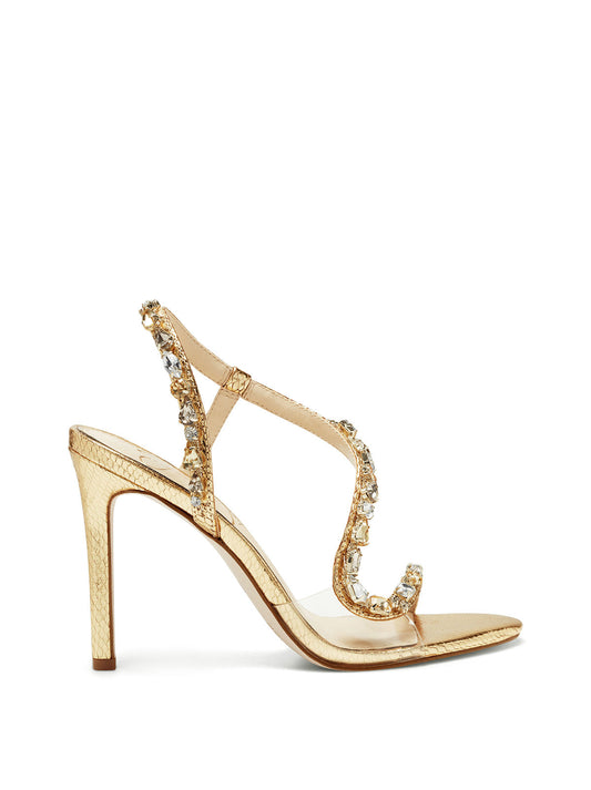 Jessica Simpson Women Jaycin High Heel in Gold