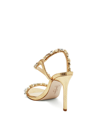 Jessica Simpson Women Jaycin High Heel in Gold