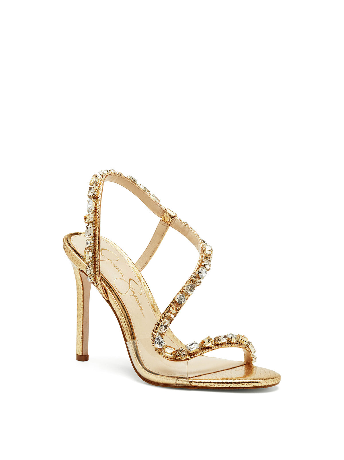 Jessica Simpson Women Jaycin High Heel in Gold