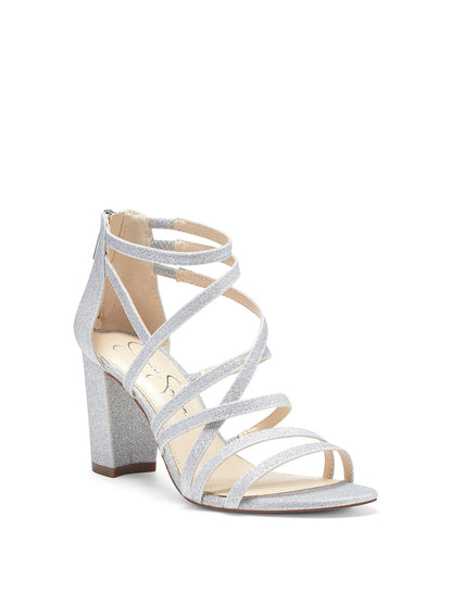Jessica Simpson Women Stassey Sandal in Silver