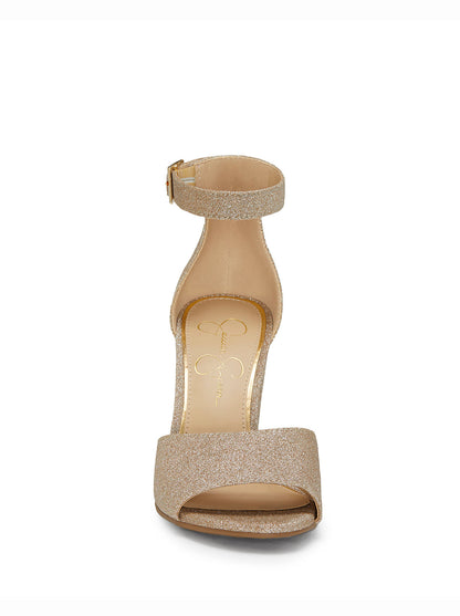 Jessica Simpson Women Sherron Sandal in Champagne
