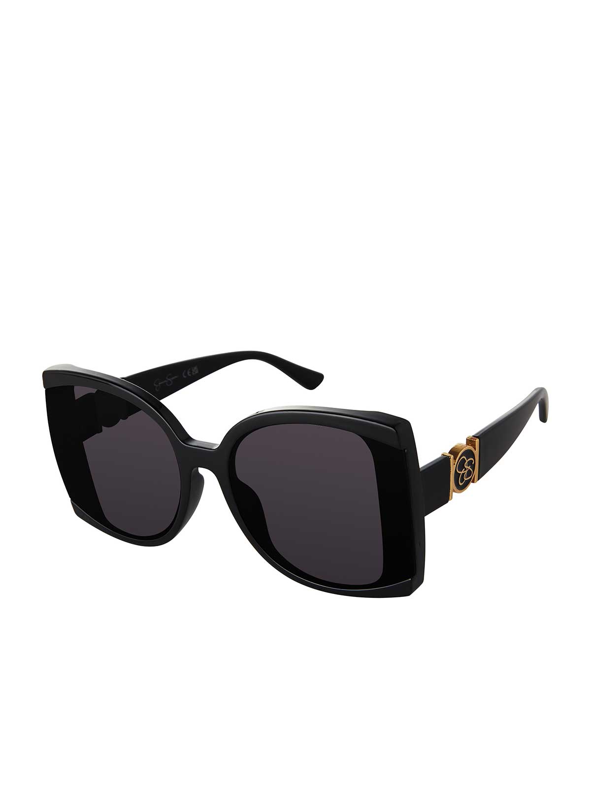 Jessica Simpson Accessories Square Sunglasses in Black