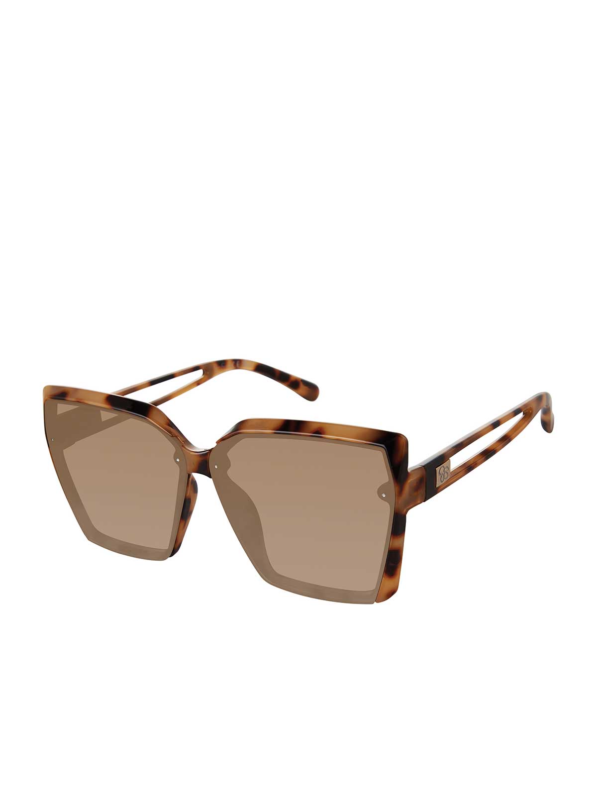 Jessica Simpson Accessories Cat Eye Sunglasses in Tortoise