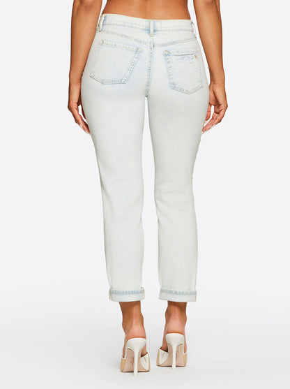 Jessica Simpson Women Mika Best Friend Slouchy Skinny in Enlighten