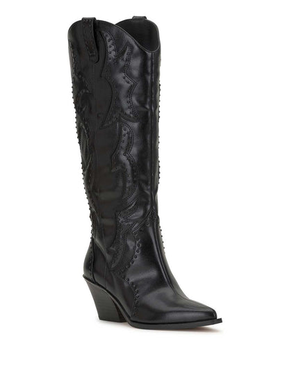 Jessica Simpson Women Zaikes Western Boot in Black