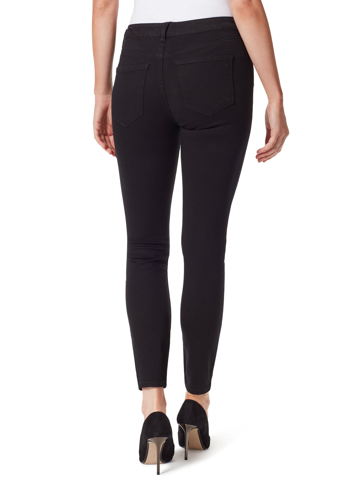 Jessica Simpson Women Adored High Rise Ankle Skinny Jeans in Black