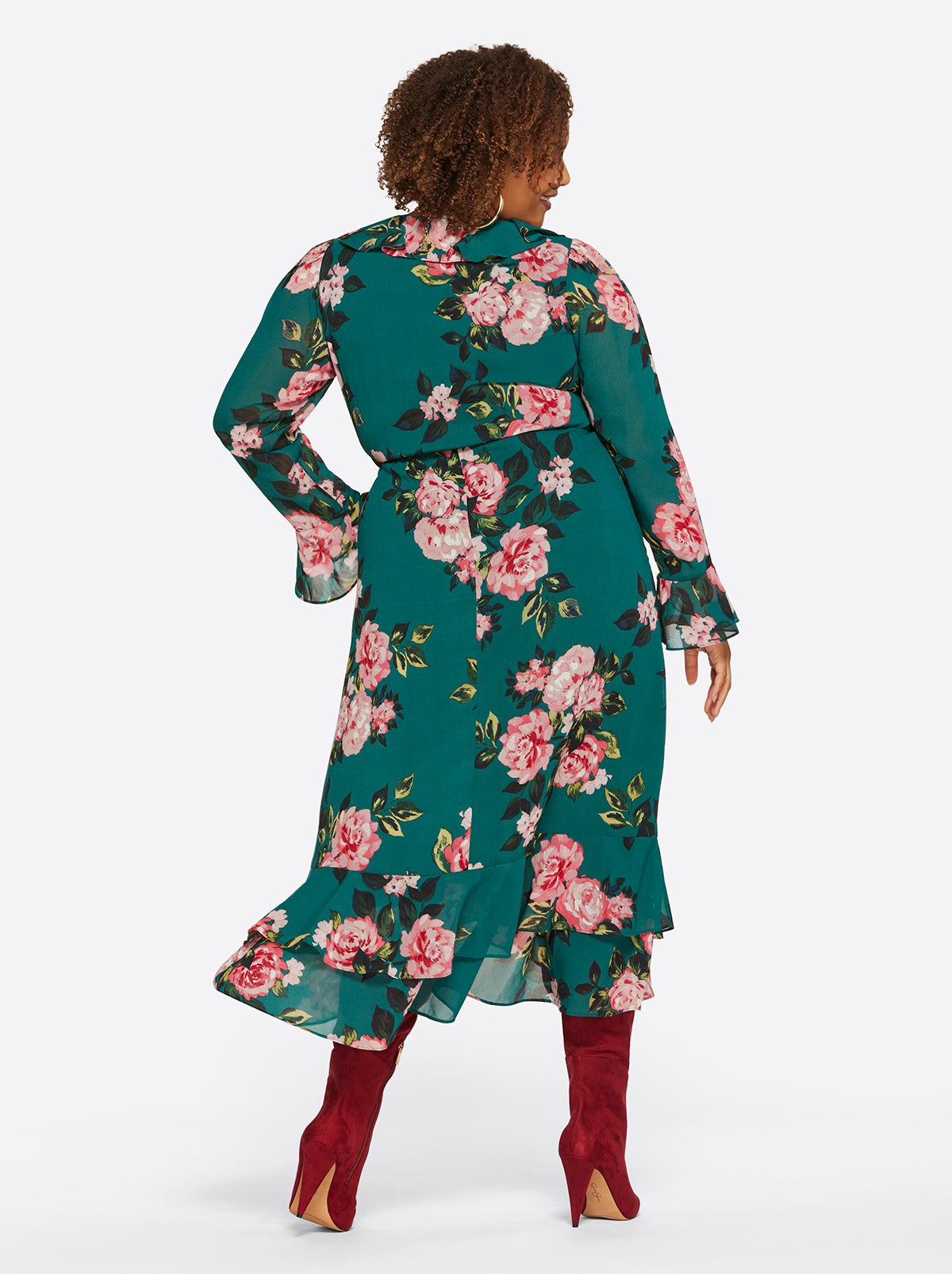 Jessica Simpson Women Aneesa Dress in Cosmic Rosettes