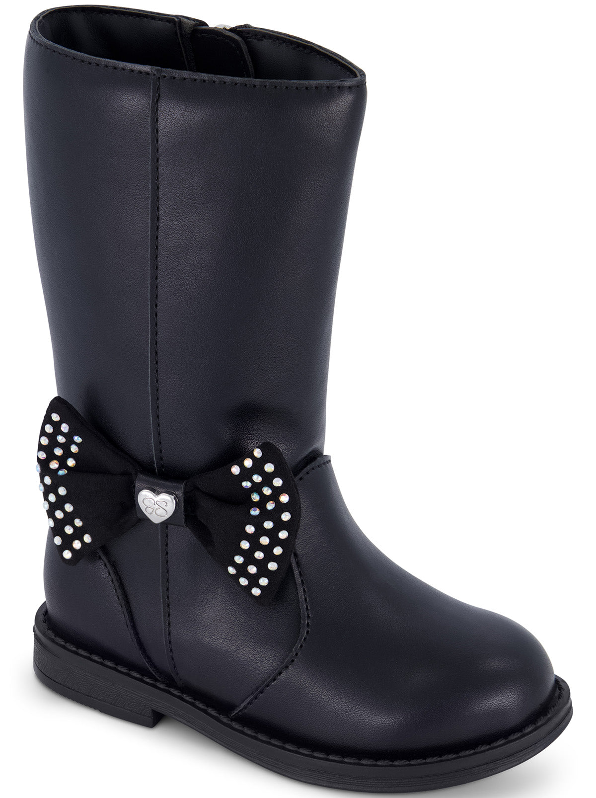 Jessica Simpson Women Toddler Evie Bow Tall Boot in Black