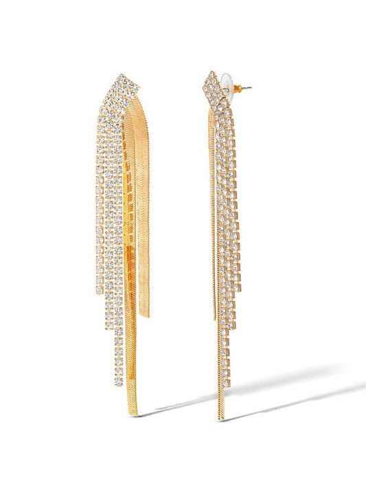 Jessica Simpson Accessories Fringe Dangle Earrings
