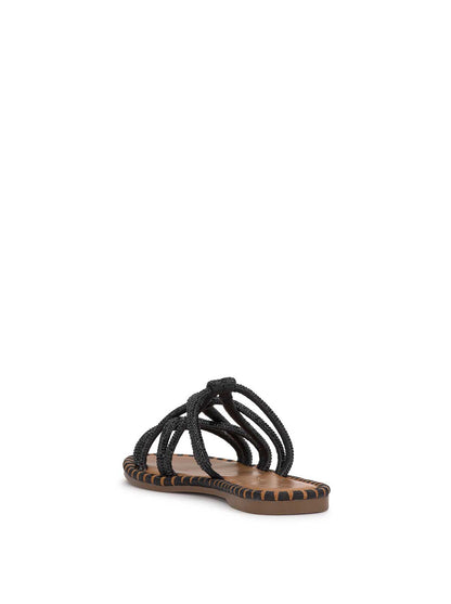 Jessica Simpson Women Briellea Embellished Sandal in Black