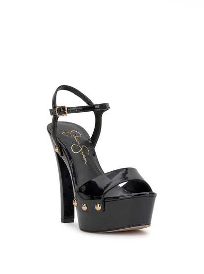 Jessica Simpson Women Calenta Studded Platform in Black