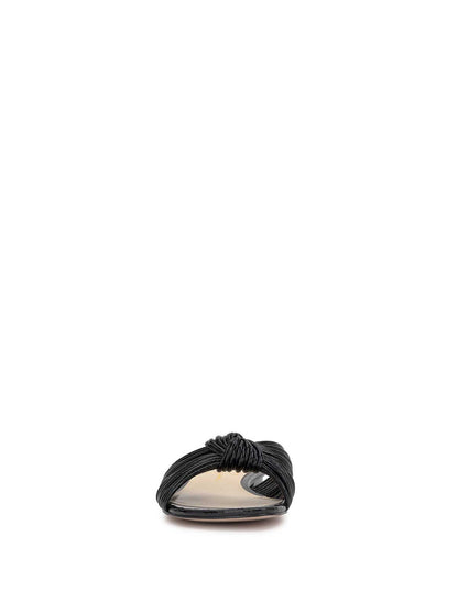 Jessica Simpson Women Dydra Knotted Flat Sandal in Black