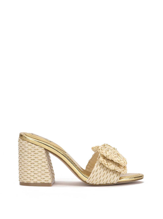 Jessica Simpson Women Romilda Bow Sandal in Natural