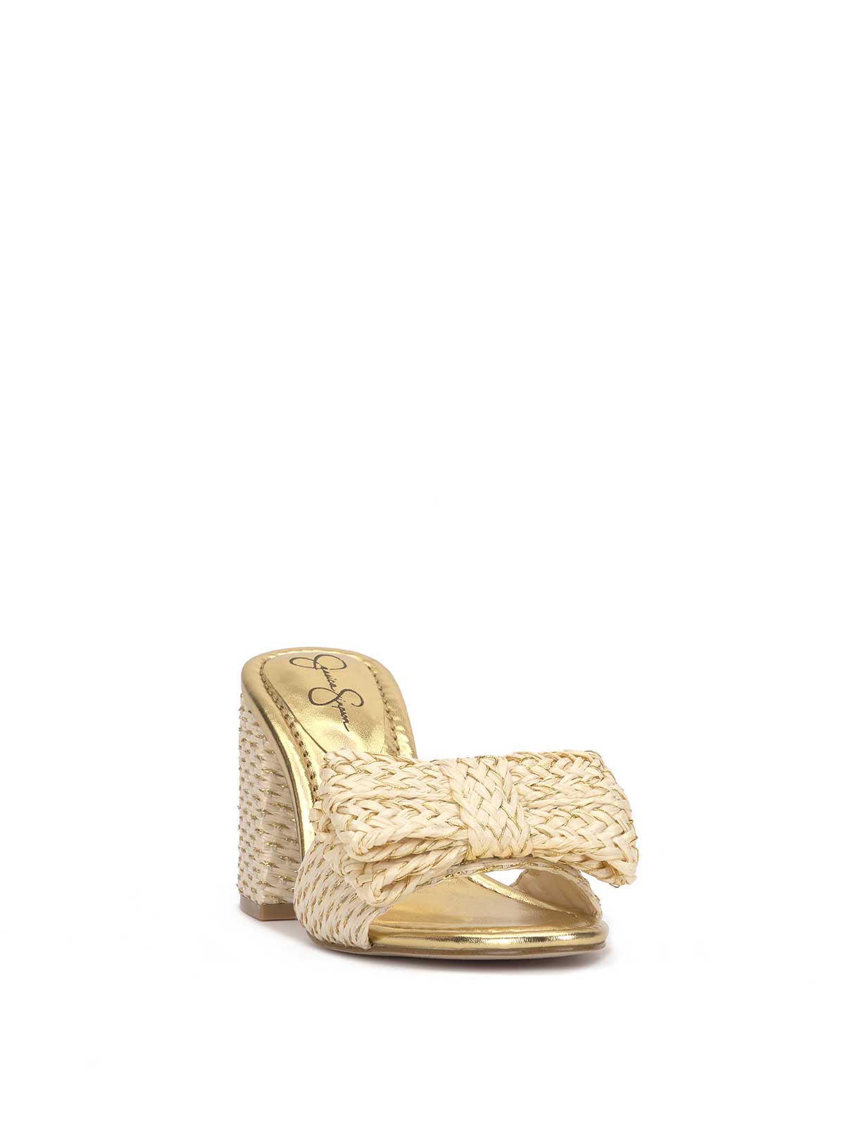 Jessica Simpson Women Romilda Bow Sandal in Natural