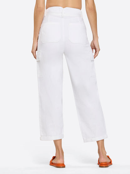 Jessica Simpson Women Allie Utility Bottom in White
