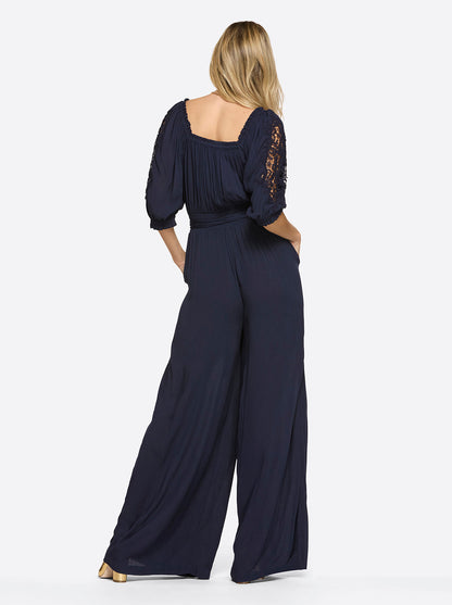 Jessica Simpson Women Nadia Jumpsuit in Night Sky
