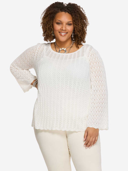 Jessica Simpson Women Dreamer Top in Gardenia