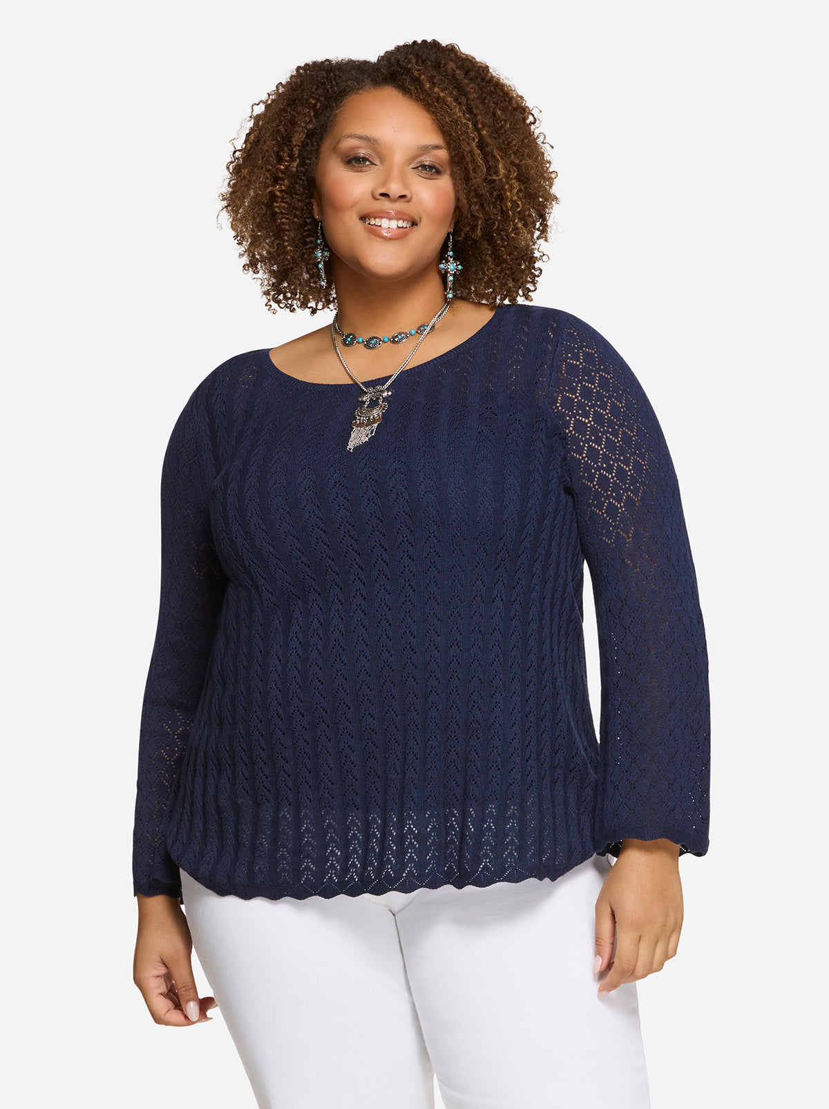 Jessica Simpson Women Dreamer Top in Ocean Cavern