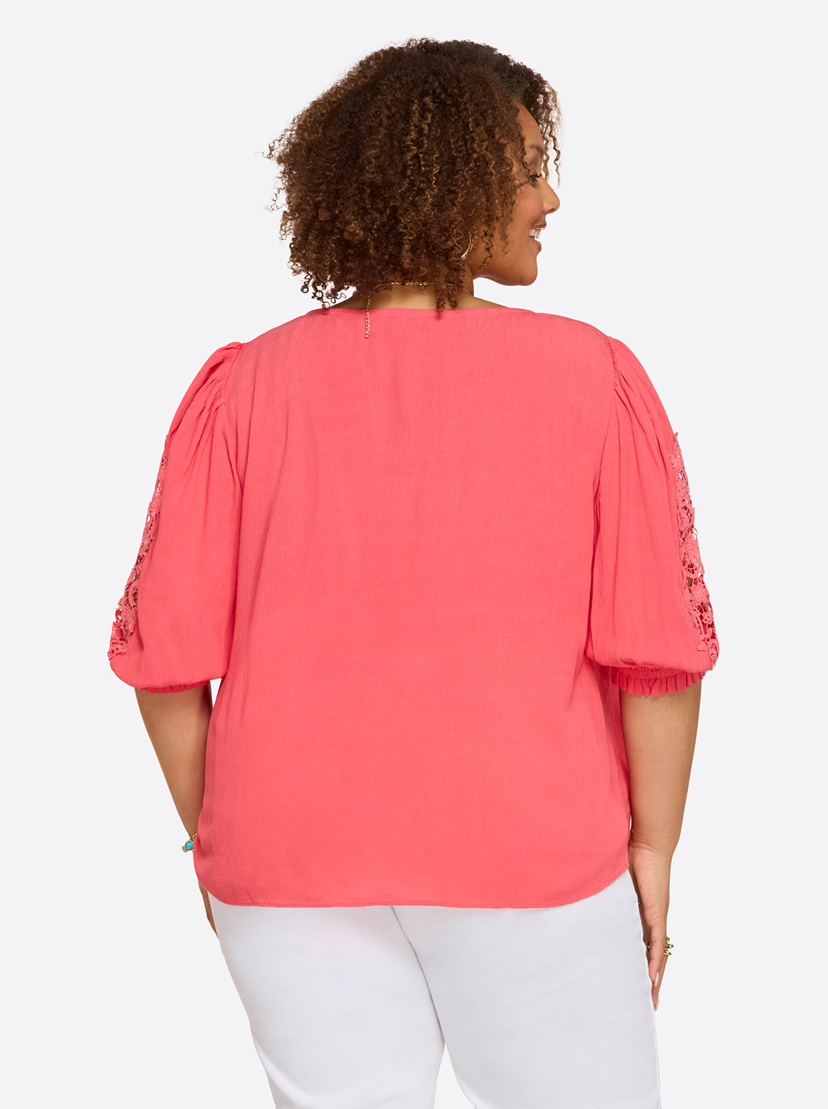 Jessica Simpson Women Sibyl Top in Rose Of Sharon