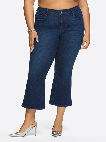 Jessica Simpson Women Charmed Ankle Flare in Blue Flame