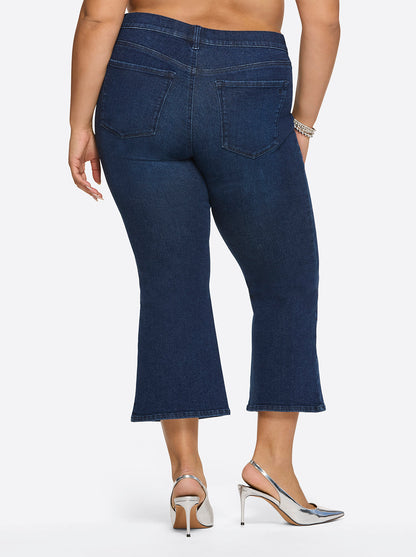 Jessica Simpson Women Charmed Ankle Flare in Blue Flame