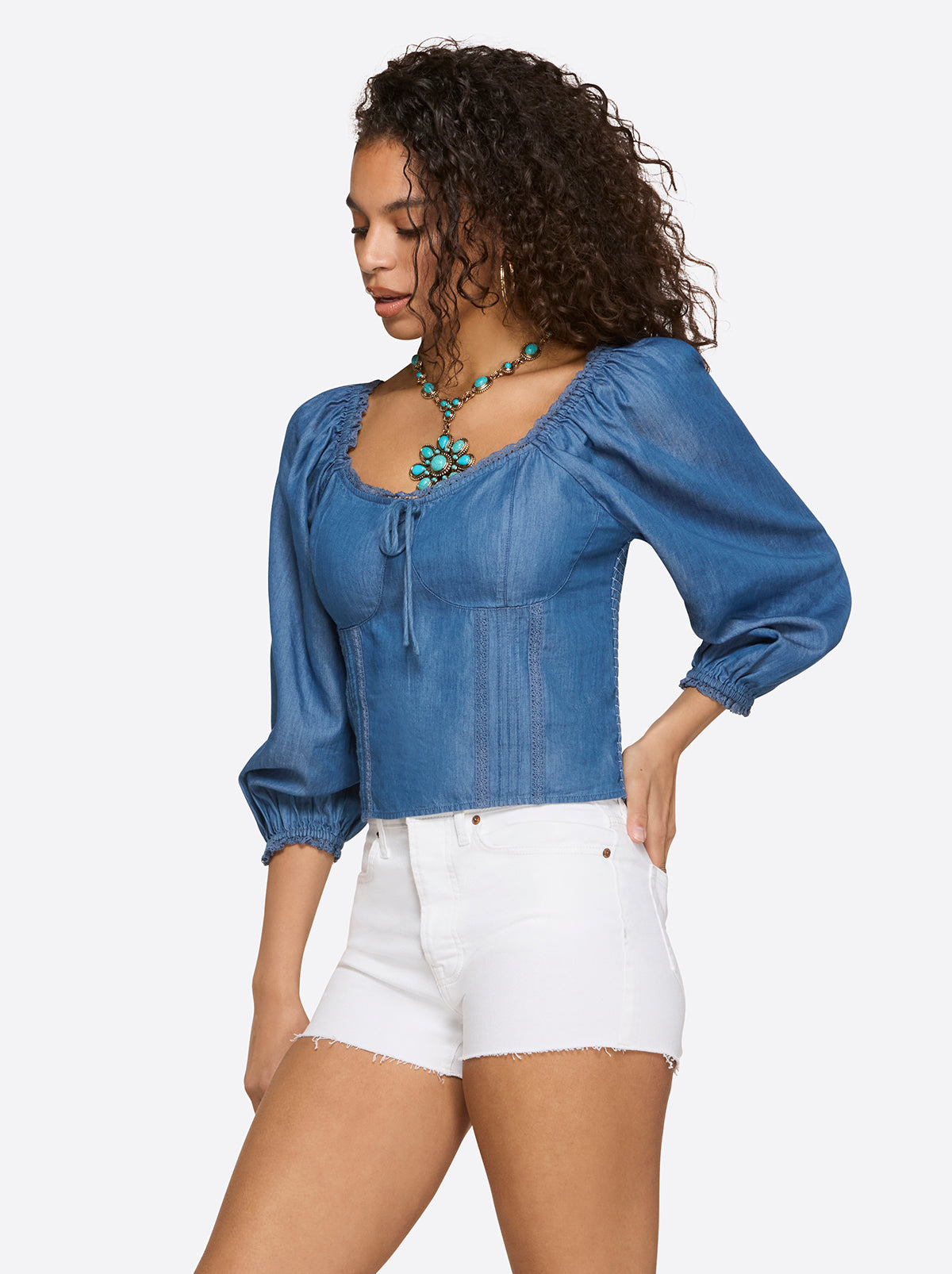 Jessica Simpson Women Illona Bustier Top in Premium