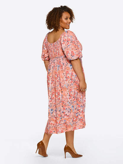 Jessica Simpson Women Simona Dress in Blooming Pasture
