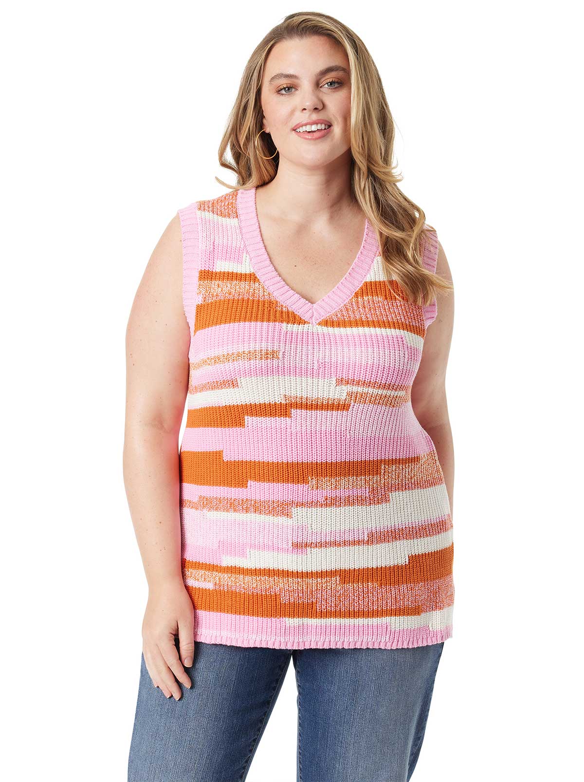 Jessica Simpson Women Shanti Tank in Peony Multi