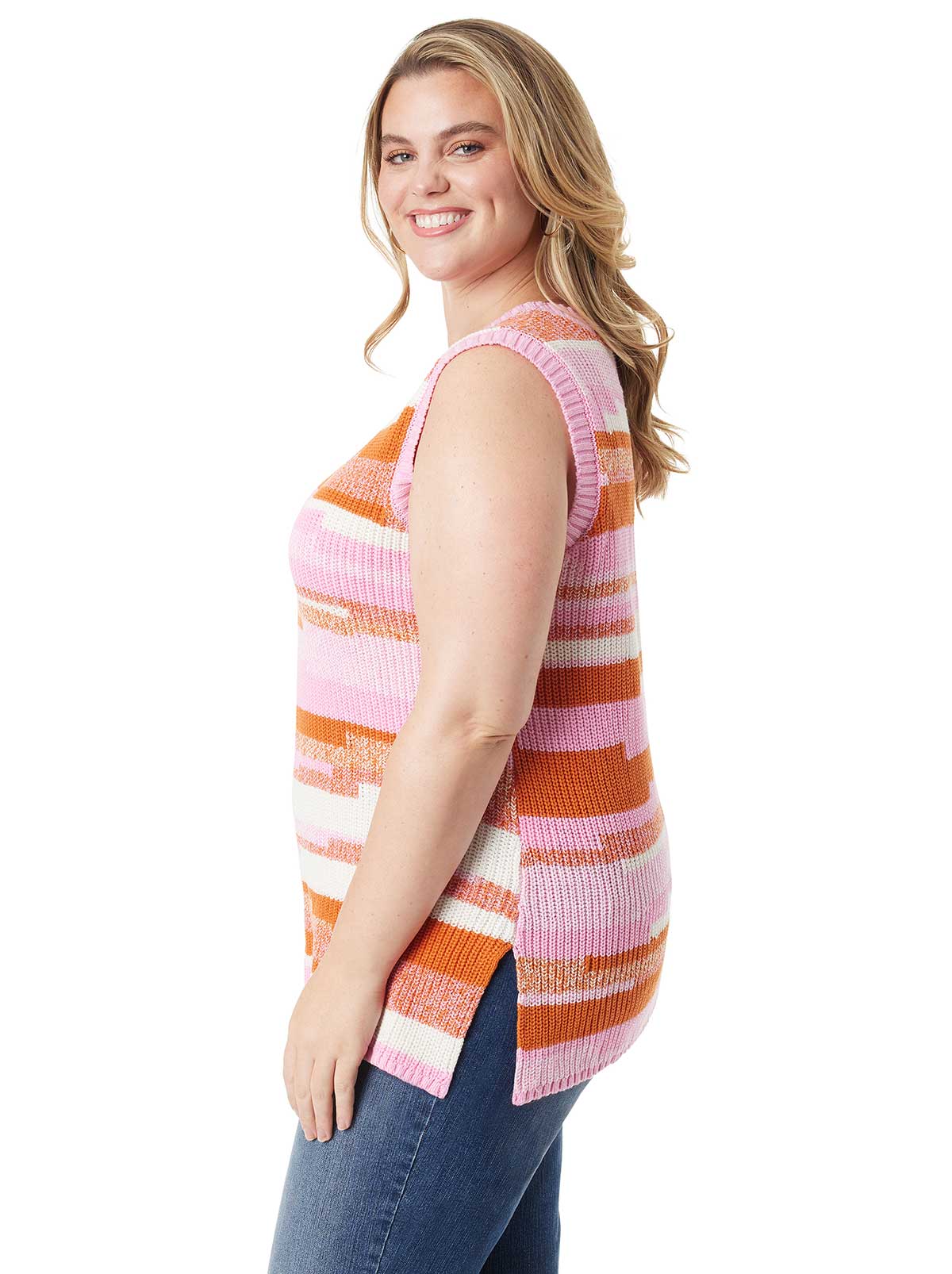 Jessica Simpson Women Shanti Tank in Peony Multi