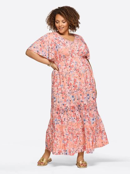 Jessica Simpson Women Naomi Dress in Blooming Pasture