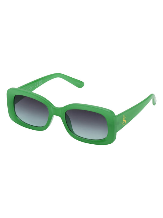 Jessica Simpson Accessories Retro Sunglasses in Green