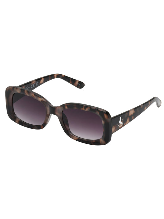 Jessica Simpson Accessories Retro Sunglasses in Oatmeal Tortoise