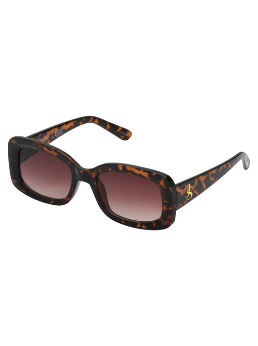Jessica Simpson Accessories Retro Sunglasses in Tortoise