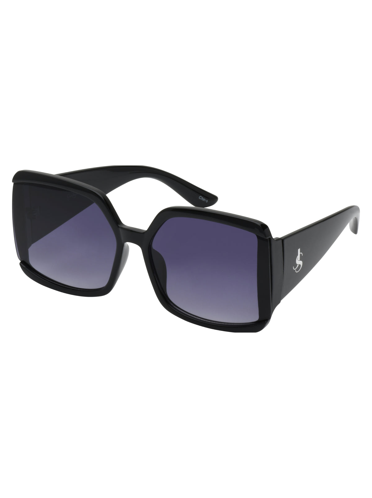Jessica Simpson Accessories Stylish Square Sunglasses in Black