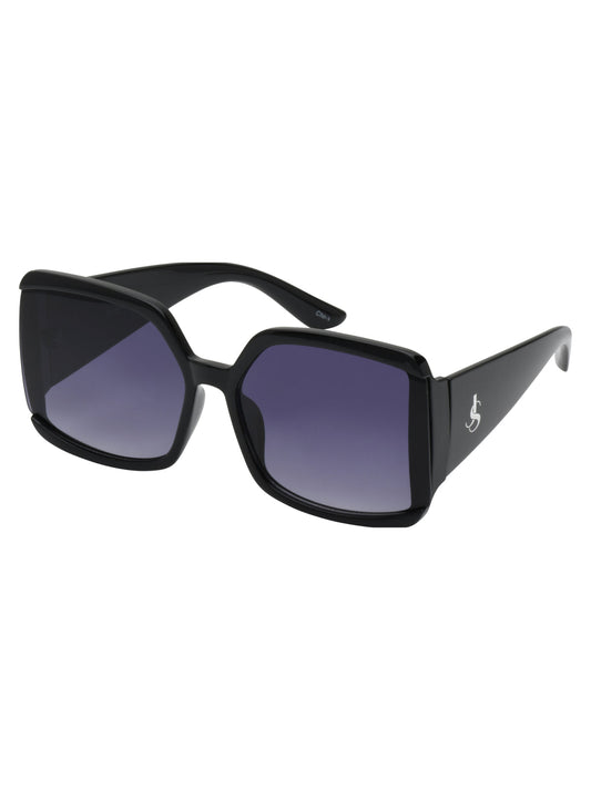 Jessica Simpson Accessories Stylish Square Sunglasses in Black