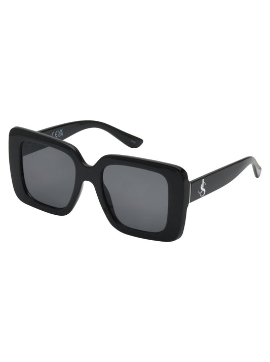 Jessica Simpson Accessories Fashionable Square Sunglasses in Black