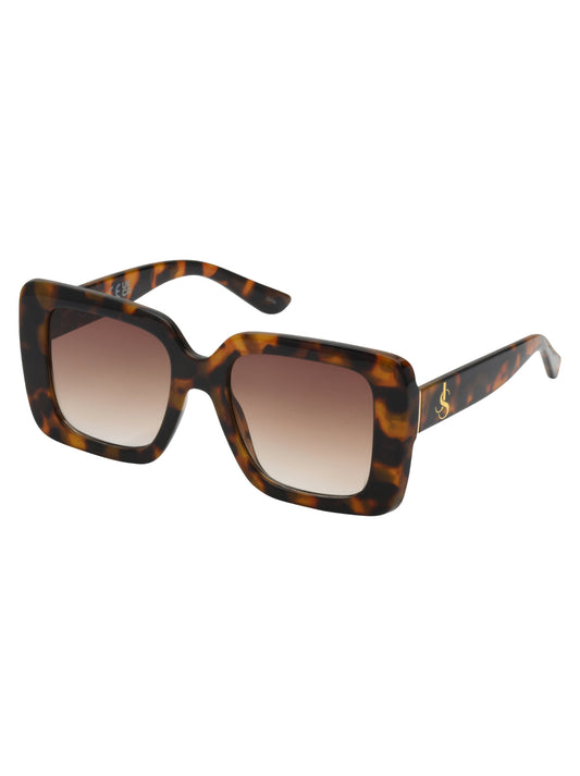 Jessica Simpson Accessories Fashionable Square Sunglasses in Tortoise