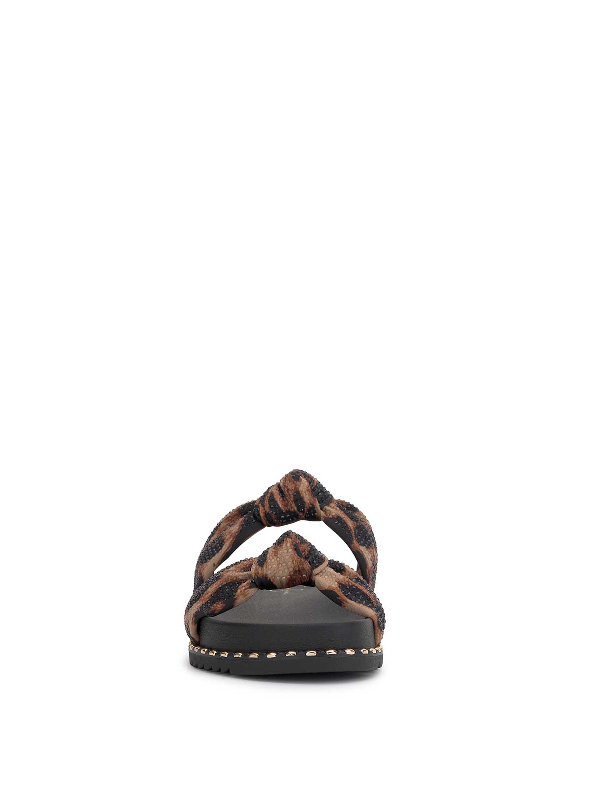 Jessica Simpson Women Caralyna Flat Sandal in Leopard