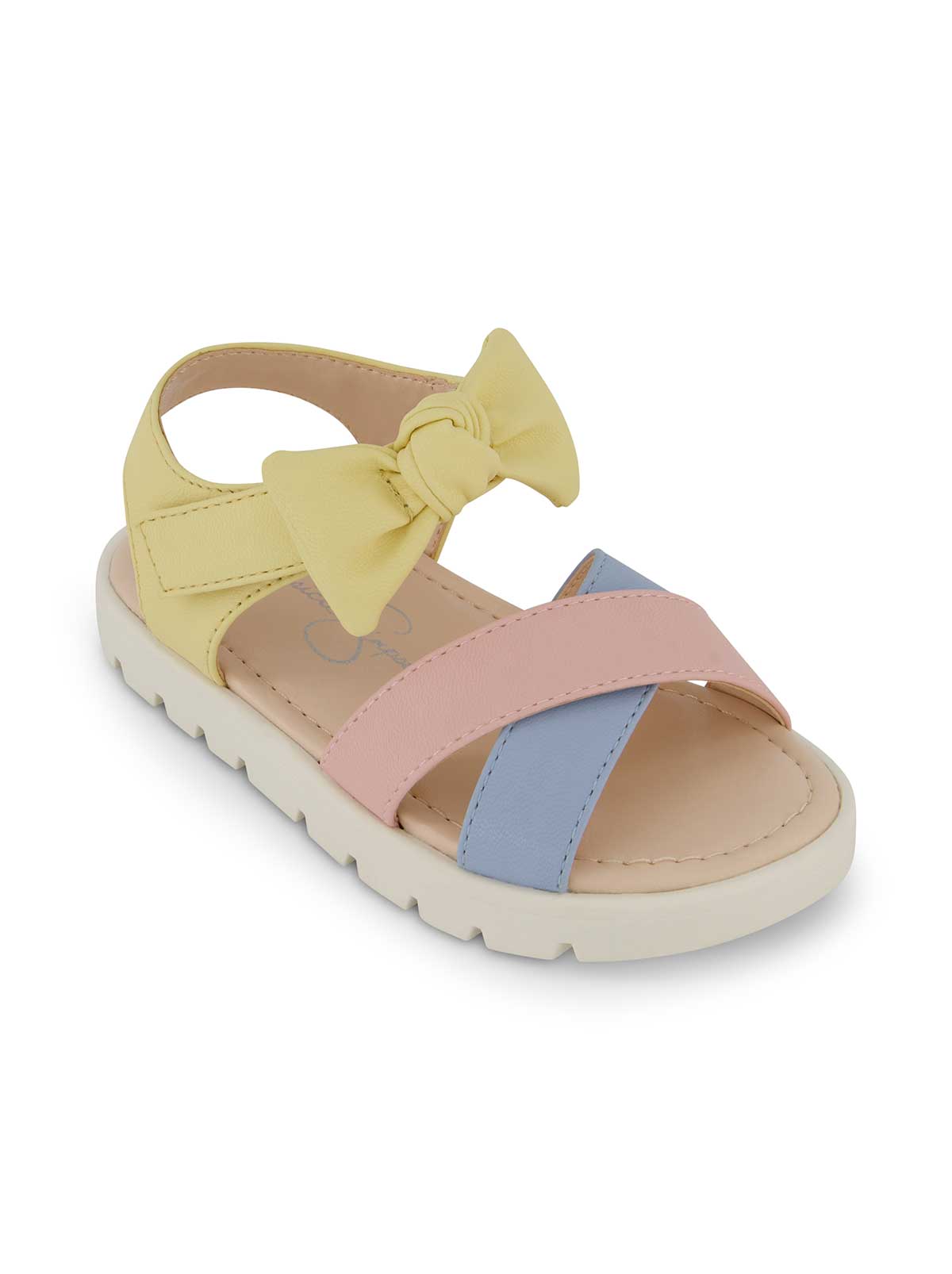 Jessica Simpson Women Toddler Tia Cross Sandals in Multi