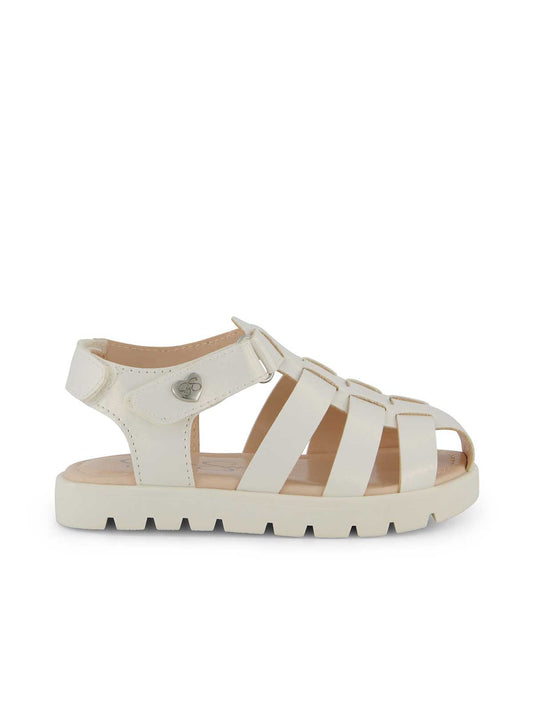 Jessica Simpson Women Toddler Tia Fisher Sandals in White