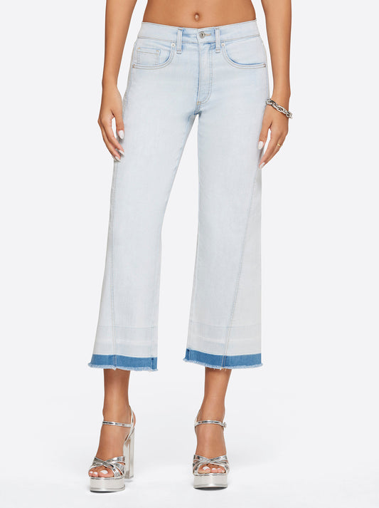 Jessica Simpson Women Melody Wide Leg Crop in Rejoice