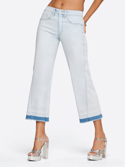 Jessica Simpson Women Melody Wide Leg Crop in Rejoice
